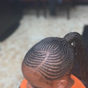 Kids ponytail